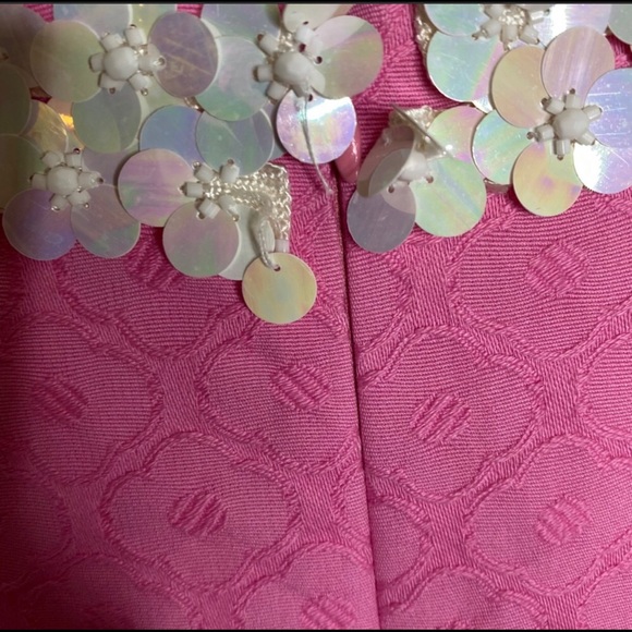 Trina Turk Pink Floral Bow Dress - Picture 8 of 8